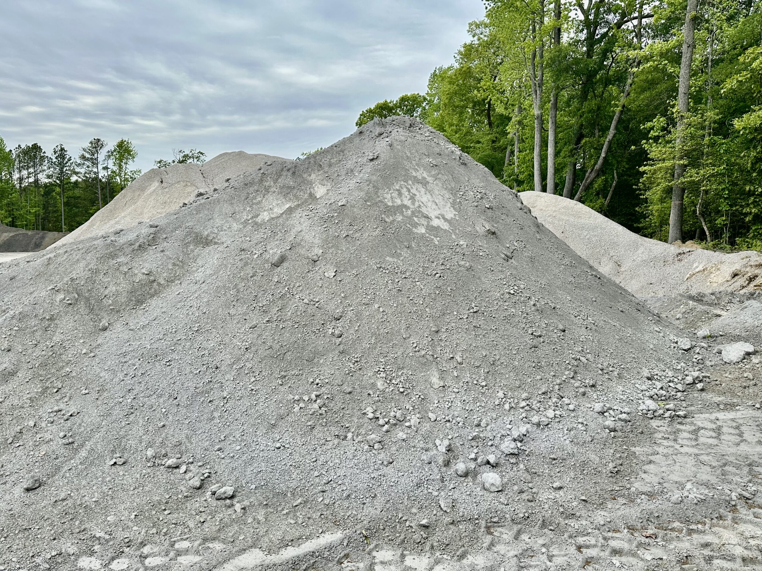 Stockpile of Ag Lime